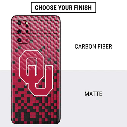 University of Oklahoma Sooners Red Digi Galaxy S20 Plus Skin